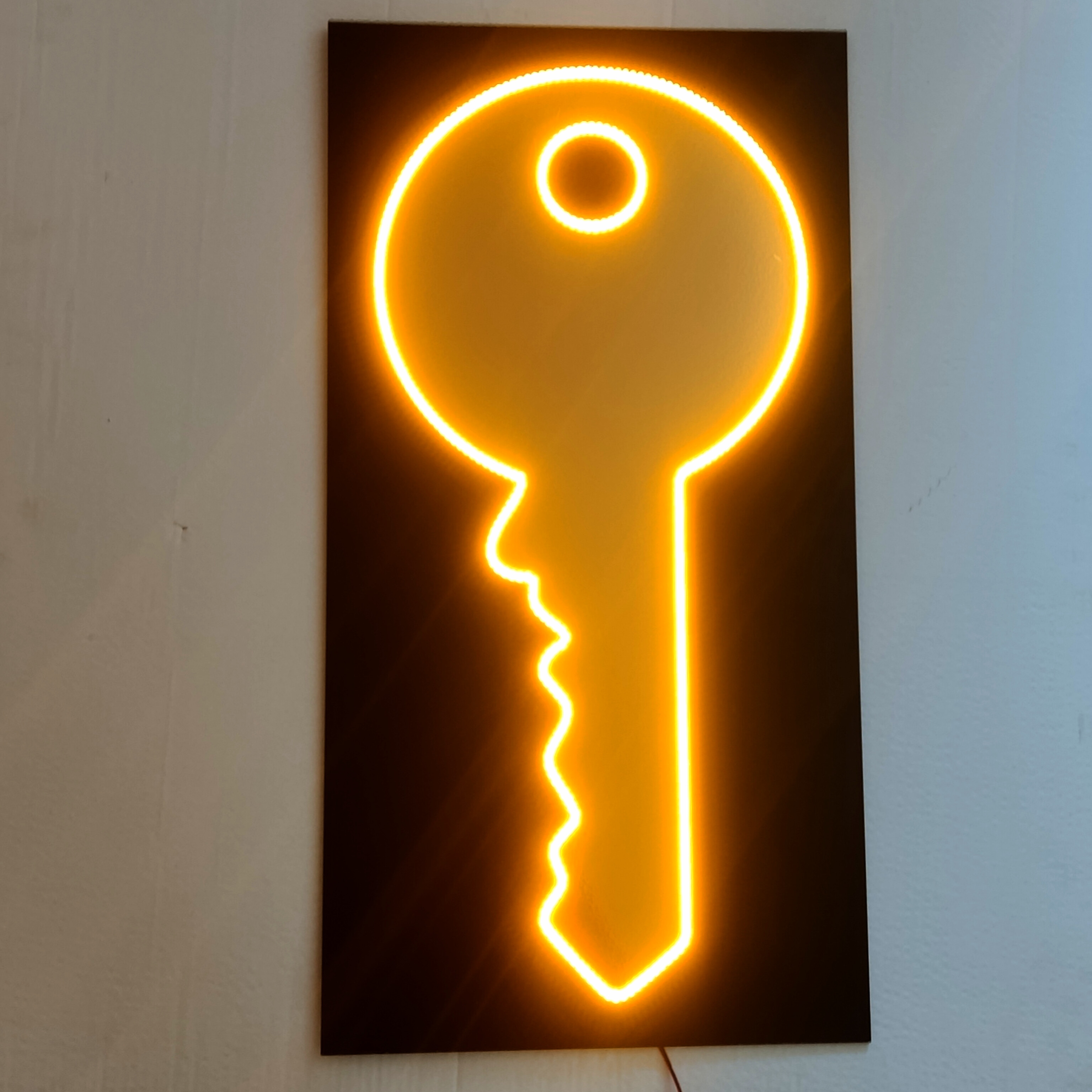 تابلو ال ای دی کلید کد +83cm