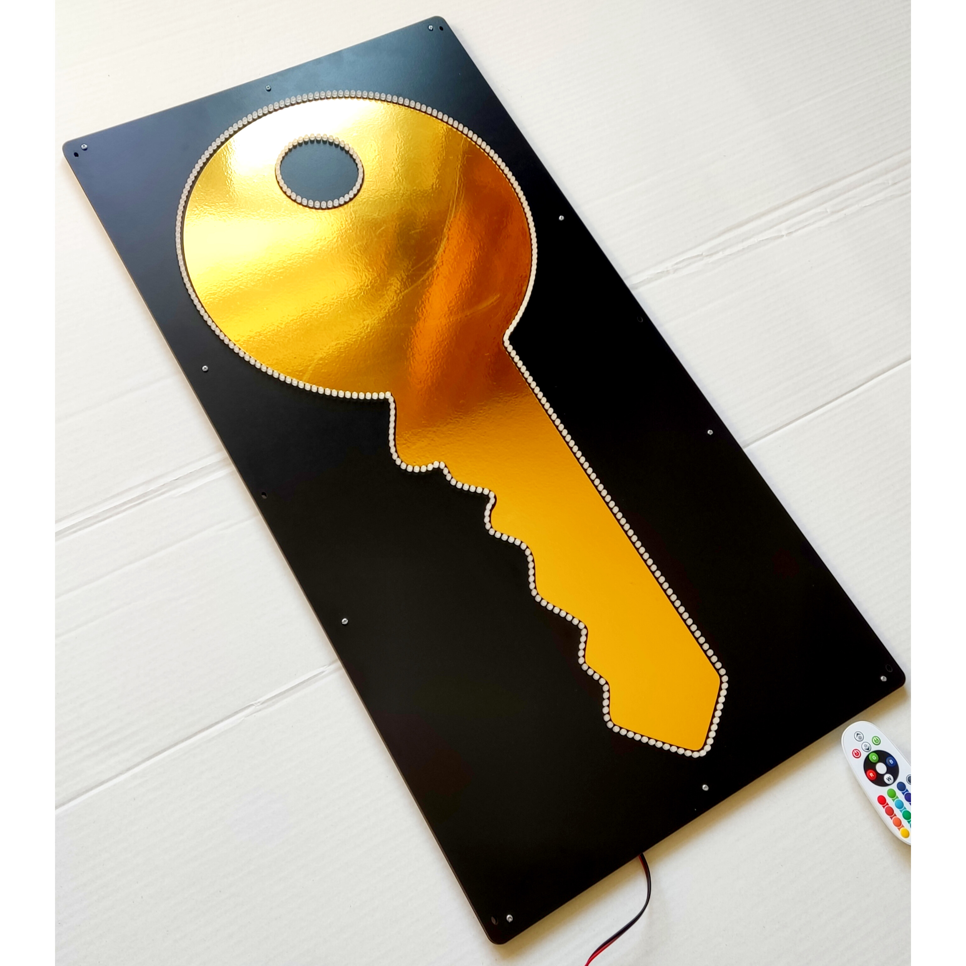 تابلو ال ای دی کلید طرح +60cm